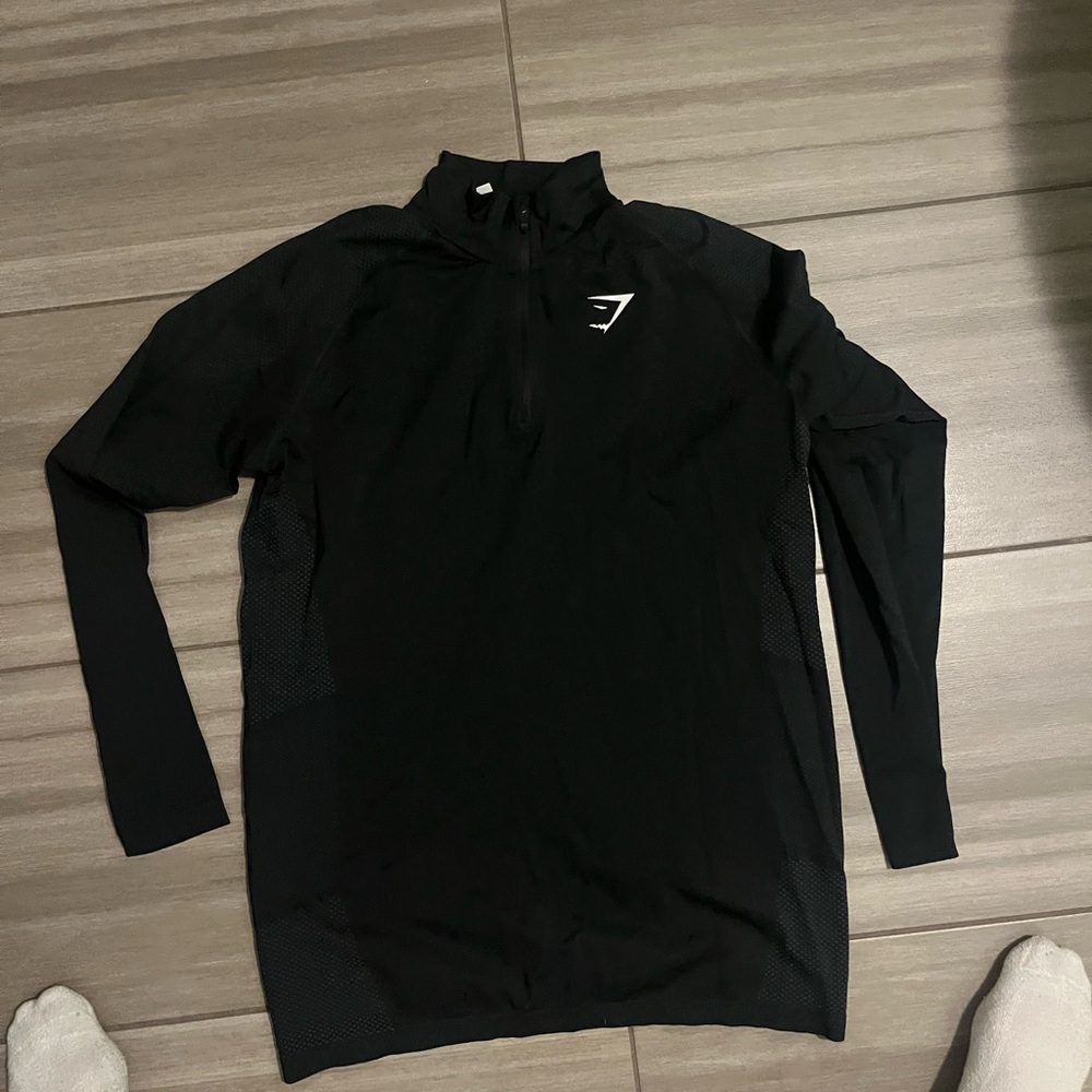 Gymshark Black Performance Top